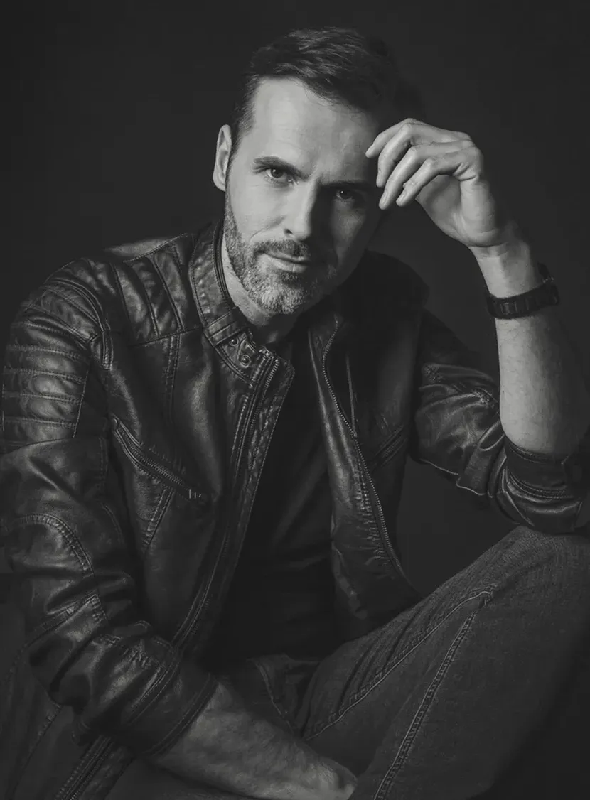Profesjonalny portret aktora reklamowego